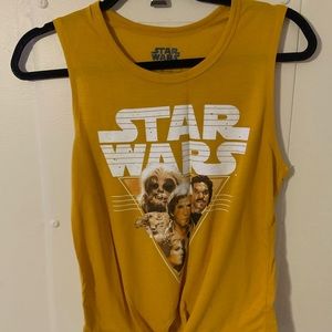 Star Wars Front tie Tank Top